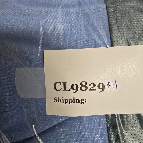 Fair Harbor Board Shorts Mens 34 Green Blue Colorblock Stretch Drawstring Beach - Picture 13 of 13